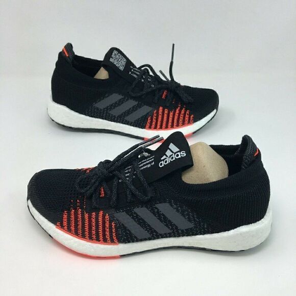 Adidas Men\'s Sneakers Size 7 Running PulseBOOST HD Core Black Solar Red main image 8